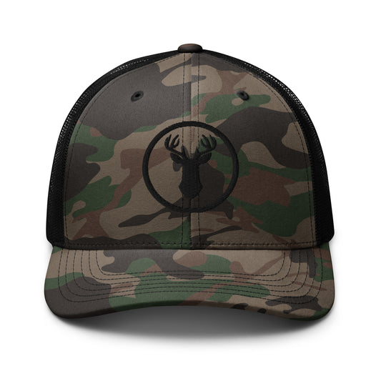 Buck Camo Trucker